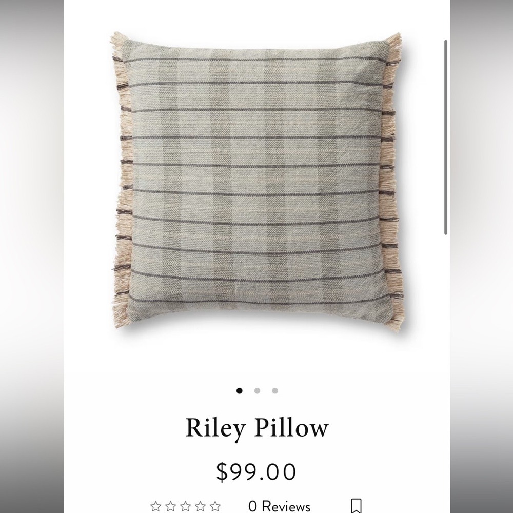 Riley Throw Pillows from Magnolia Home